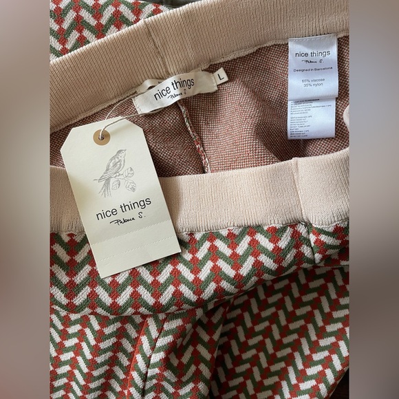 NWT cute knit Anthropologie pants - Picture 2 of 2